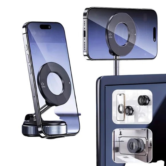 Soporte de Coche 2026: Ultra-Estable con Bloqueo Mecánico