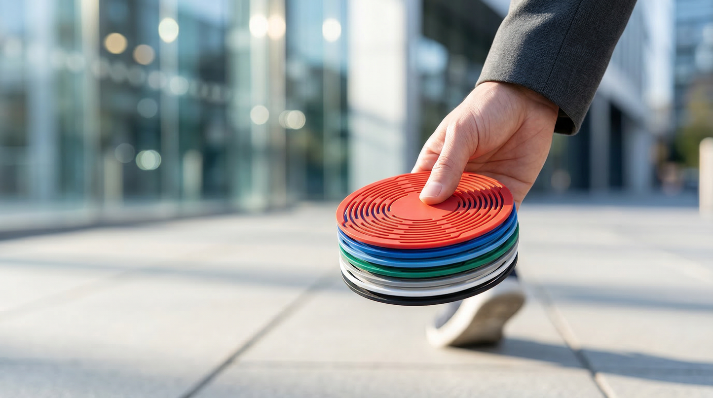 Bolsa, posavasos de silicona