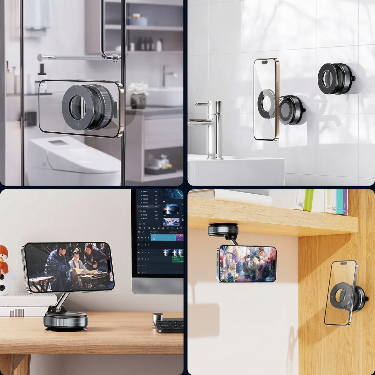 Soporte de Coche 2026: Ultra-Estable con Bloqueo Mecánico